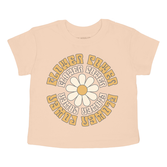 Tiny Whales - Flower Power Tee