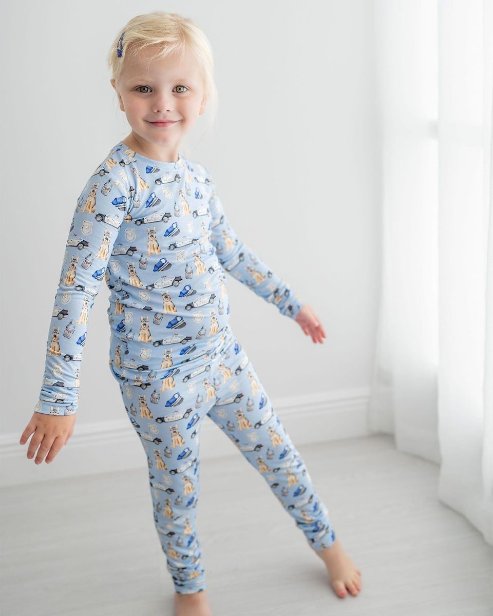 Lev Baby - Officer Toddler Lounge Pajama Set
