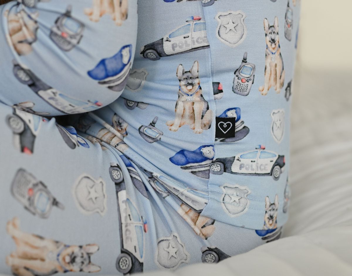 Lev Baby - Officer Toddler Lounge Pajama Set