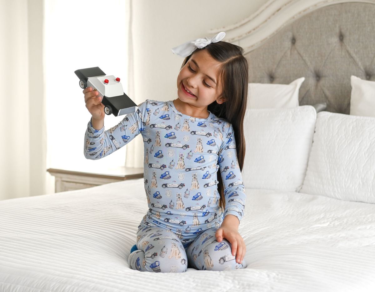 Lev Baby - Officer Toddler Lounge Pajama Set