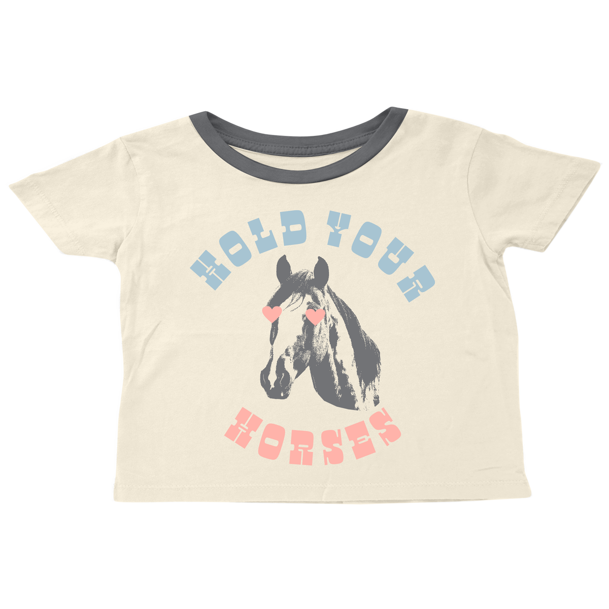 Tiny Whales - Girl Hold Your Horses Tee