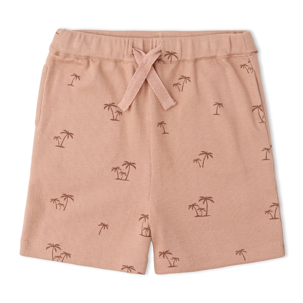Makemake Organics - Organic Collar Tee & Shorts Set - Island Palm