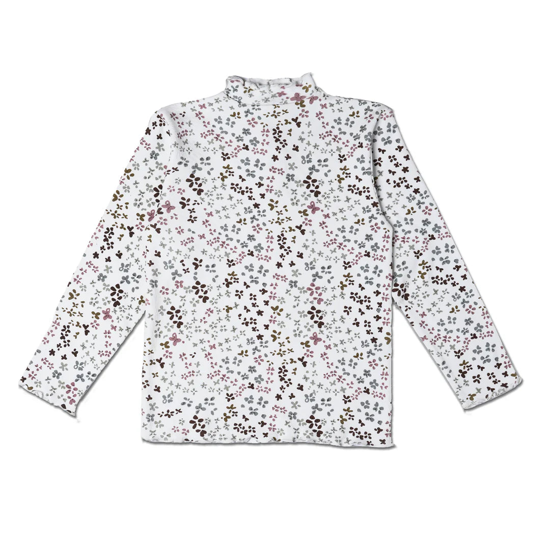 Makemake Organics - Olive Ruffle Corduroy Dress & Hem Tee