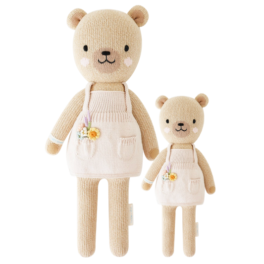 cuddle + kind - Goldie the Honey Bear Handknit Dolls