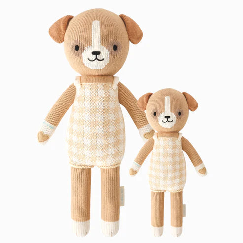 cuddle + kind - Hayden the Dog Handknit Dolls