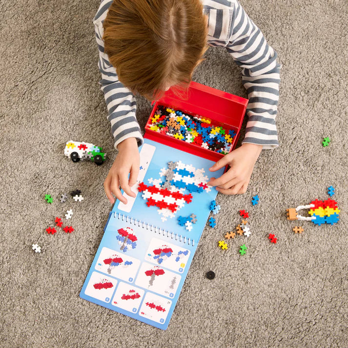 Plus Plus - Puzzle by Number Activity Pad - Transportation