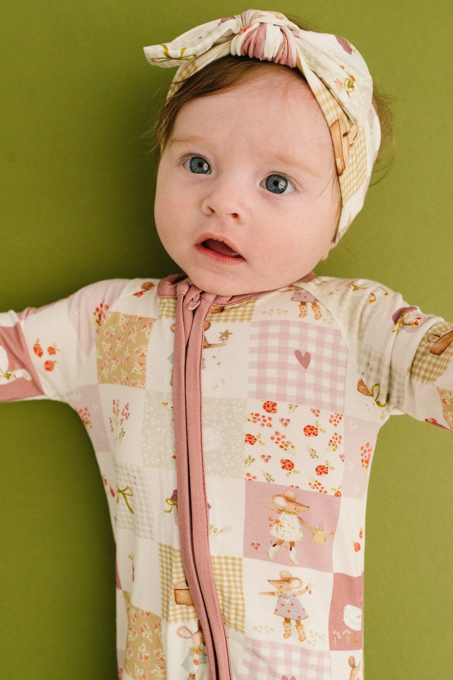 Little One Shop - Storybook Picnic Bamboo PJ Sleeper