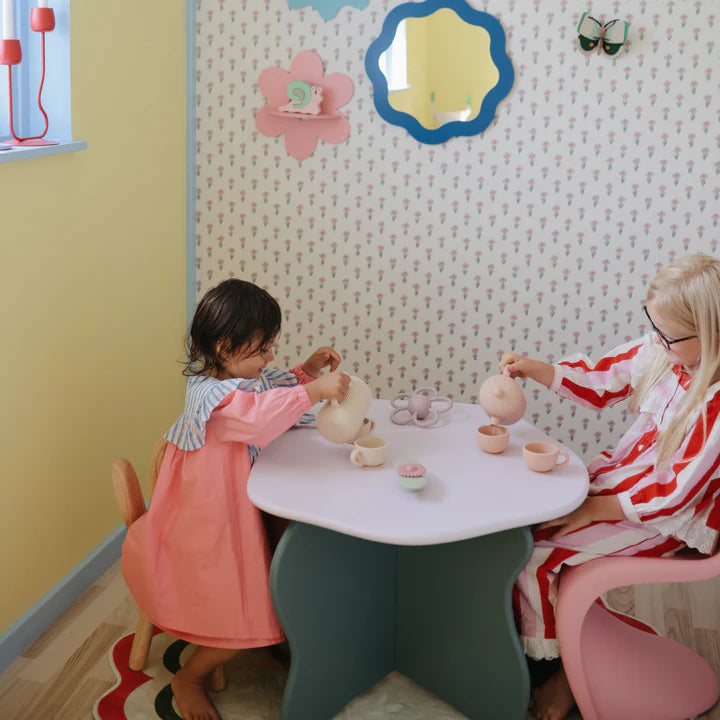 Mushie - Silicone Tea Play Set in Blush
