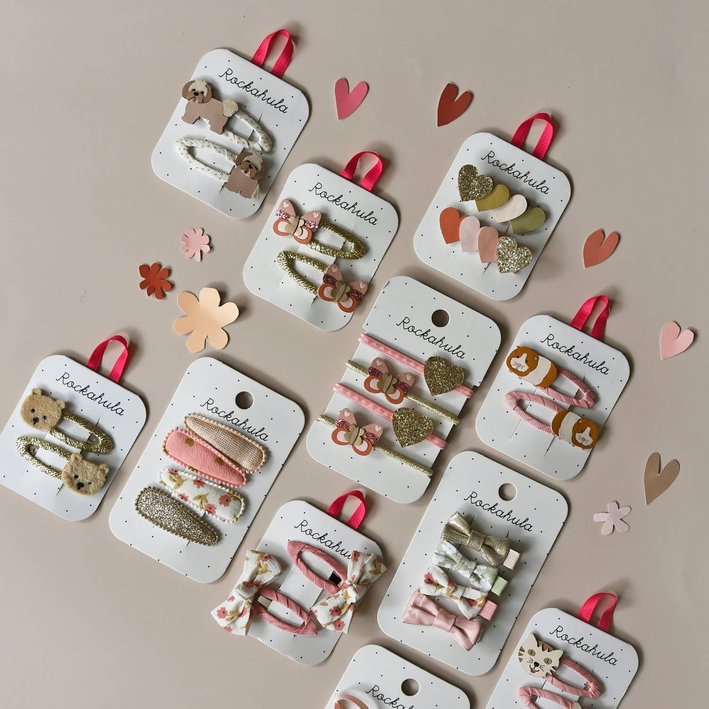 Rockahula Kids US - Elsie Mini Bow Clip Set