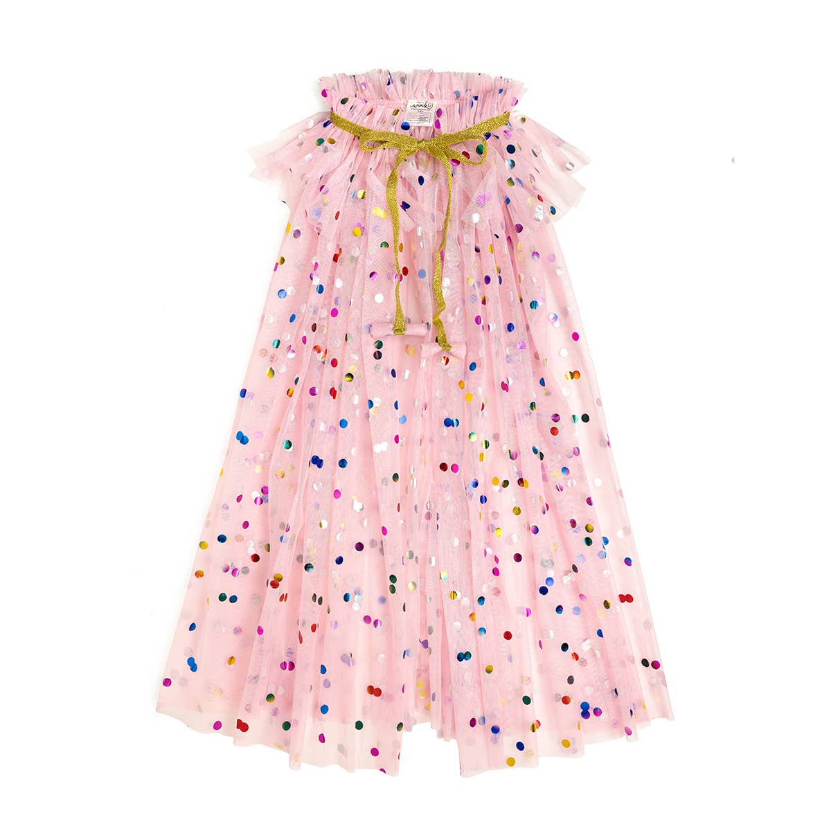 Sweet Wink - Pink Confetti Cape - Kids Dress Up Cape