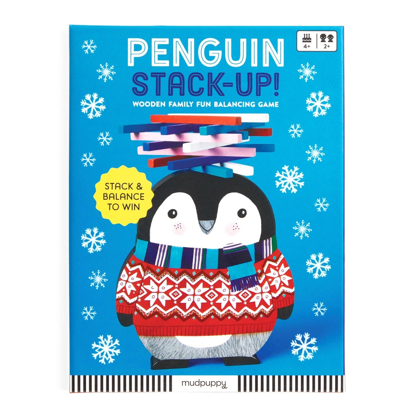 Chronicle Books - Penguin Stack-up Wooden Balancing Game