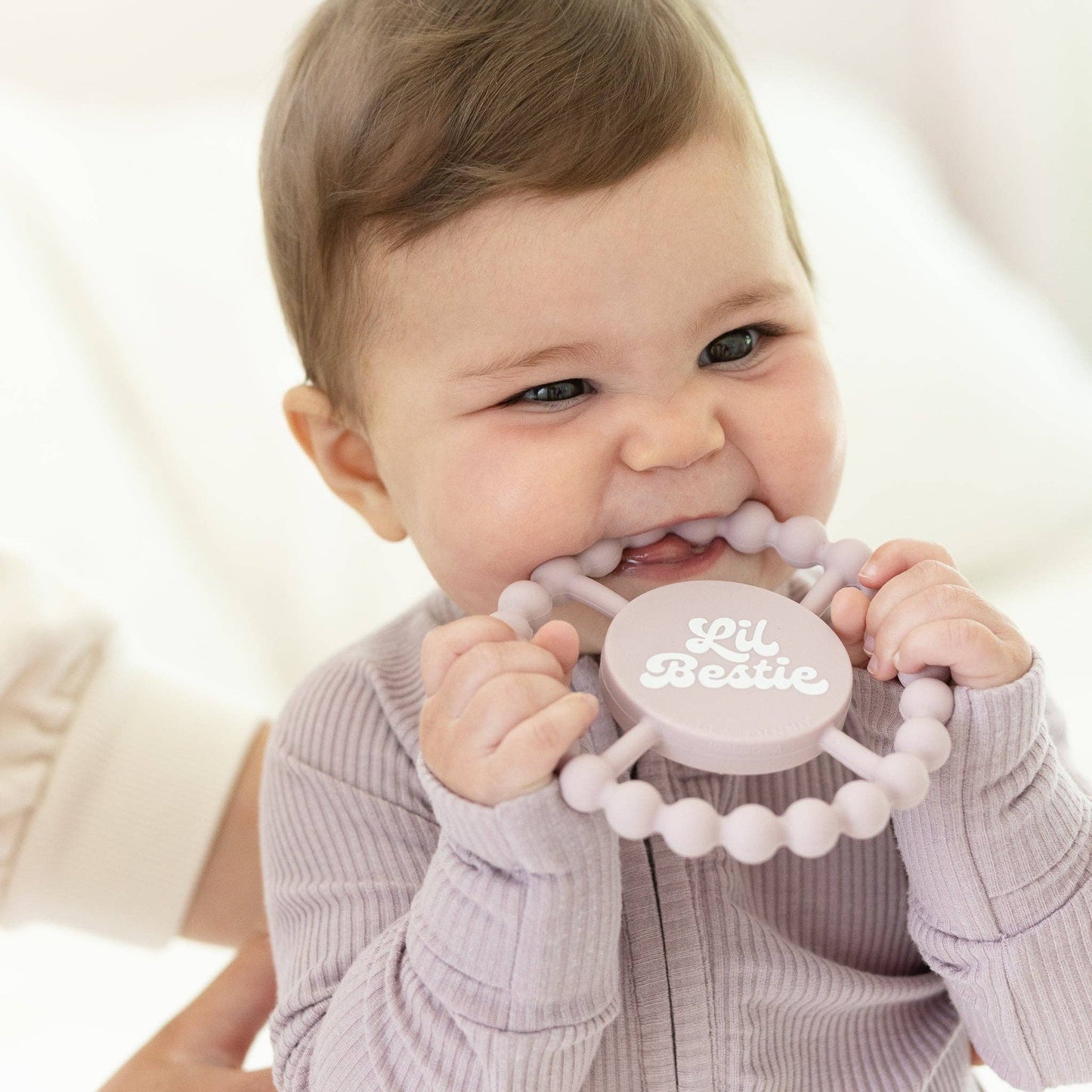 Bella Tunno - Lil Bestie Happy Teether: Purple