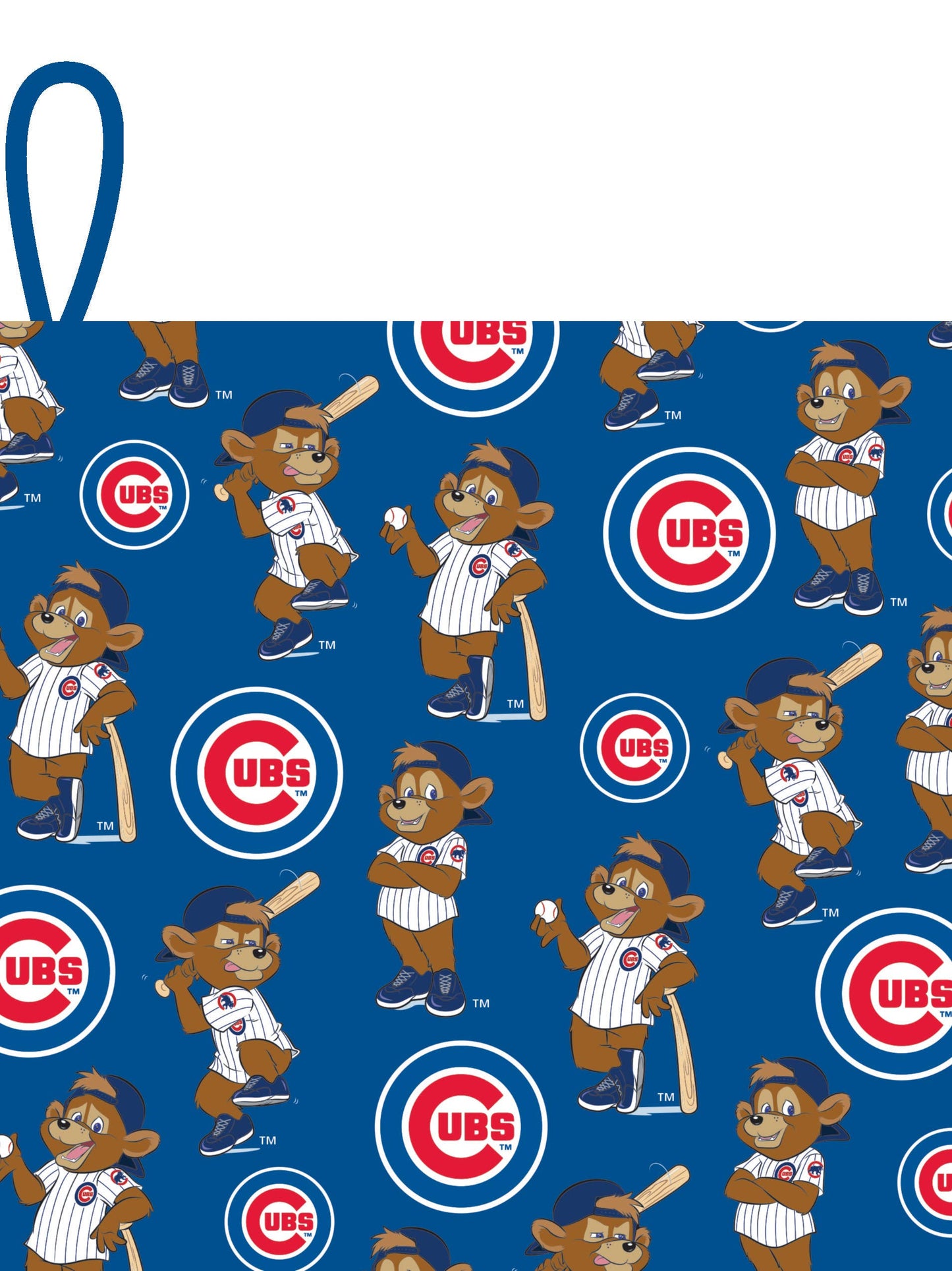 Michaelson Entertainment-Childrens Sports Board Books & Toys - Rally Paper Mascots - Chicago Cubs