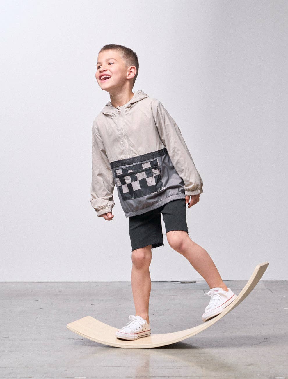 Little Bipsy - Check Block Windbreaker