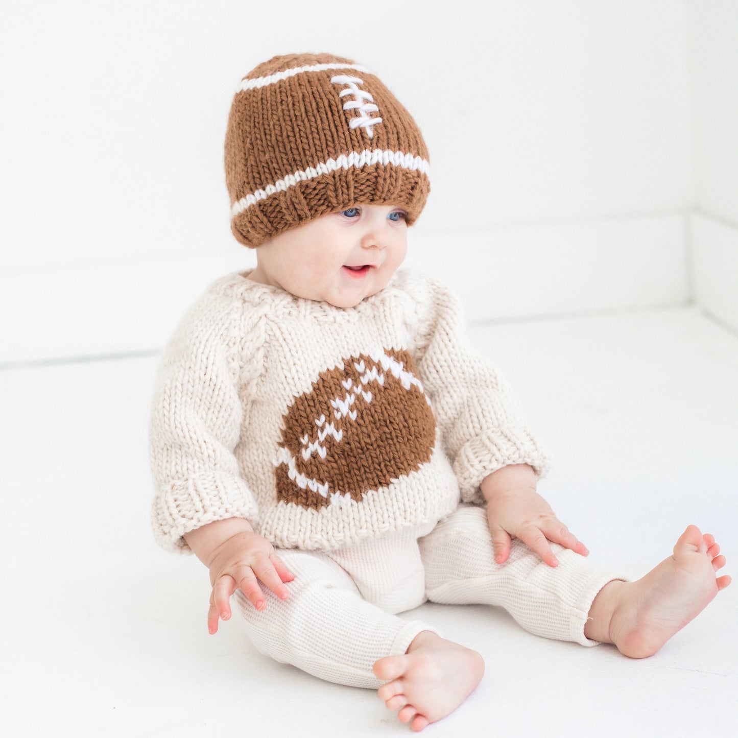 Huggalugs - Football Knit Sweater