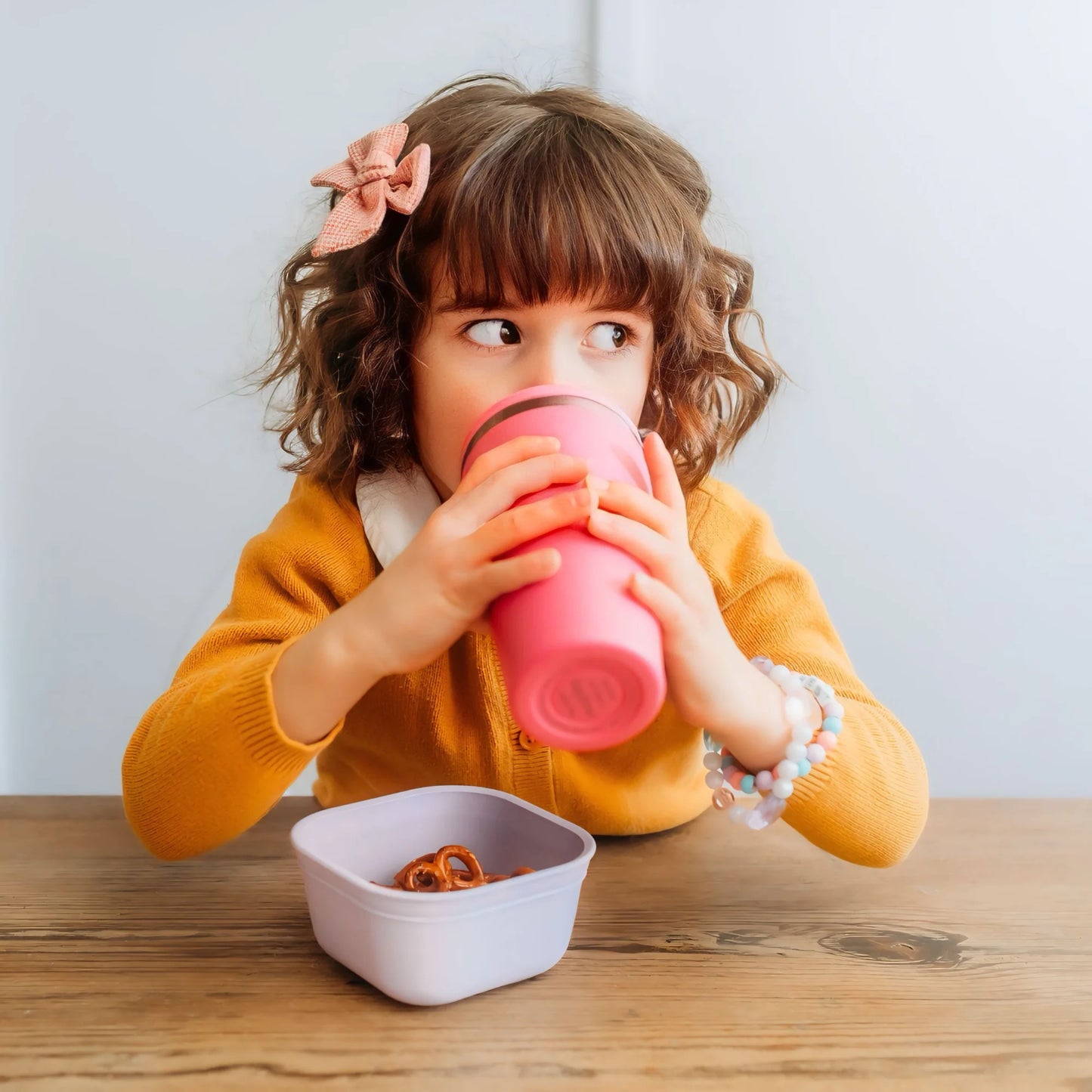 Re-Play - 10oz Vacuum-Insulated Stainless Steel Sippy Cup - Bright Pink