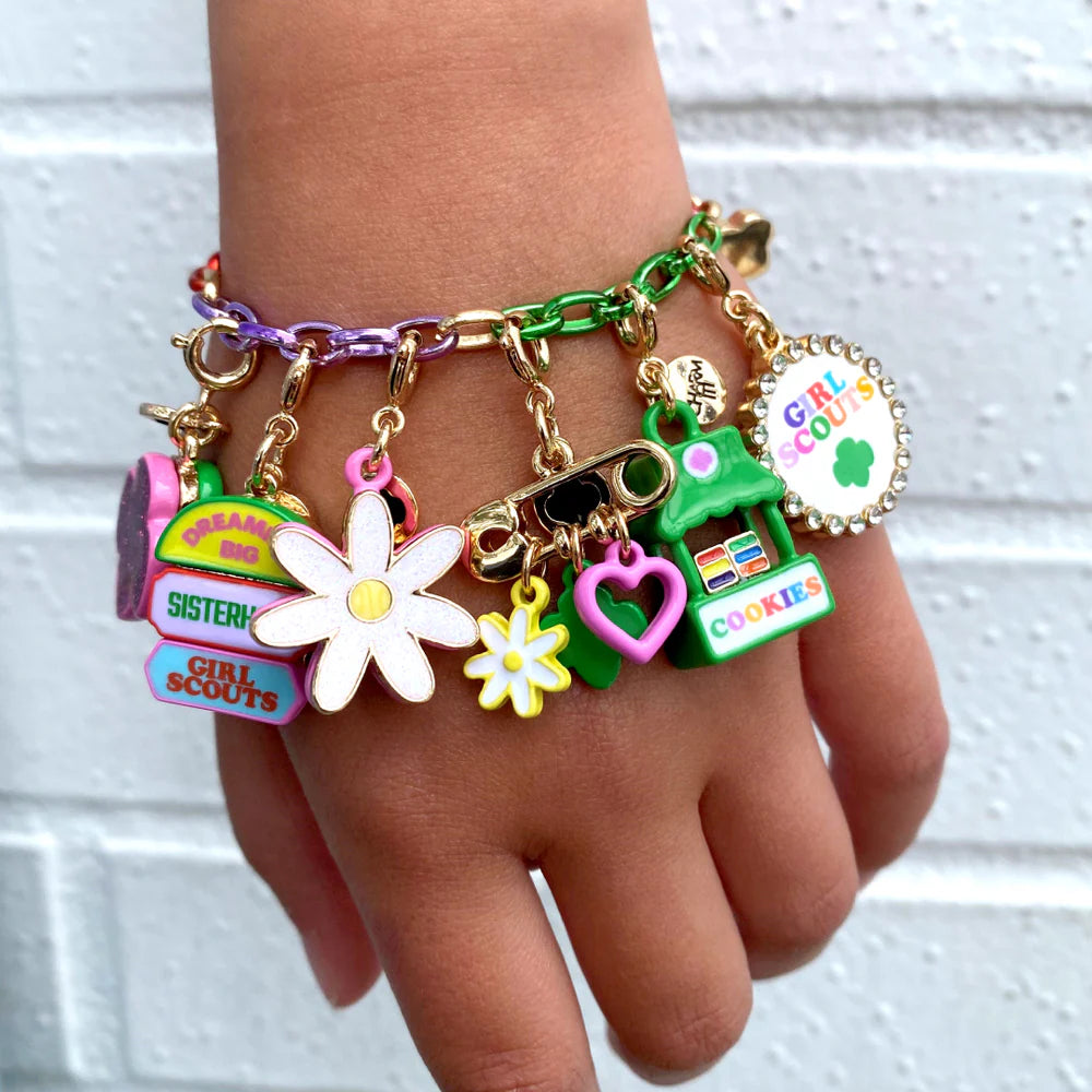 High IntenCity - Charm It! Girl Scout Gold Medallion Charm