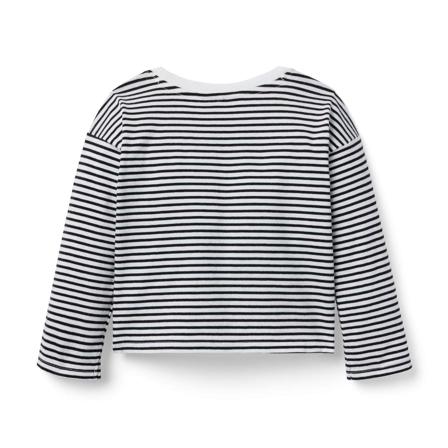 Janie and Jack - Striped Bow L/S Top