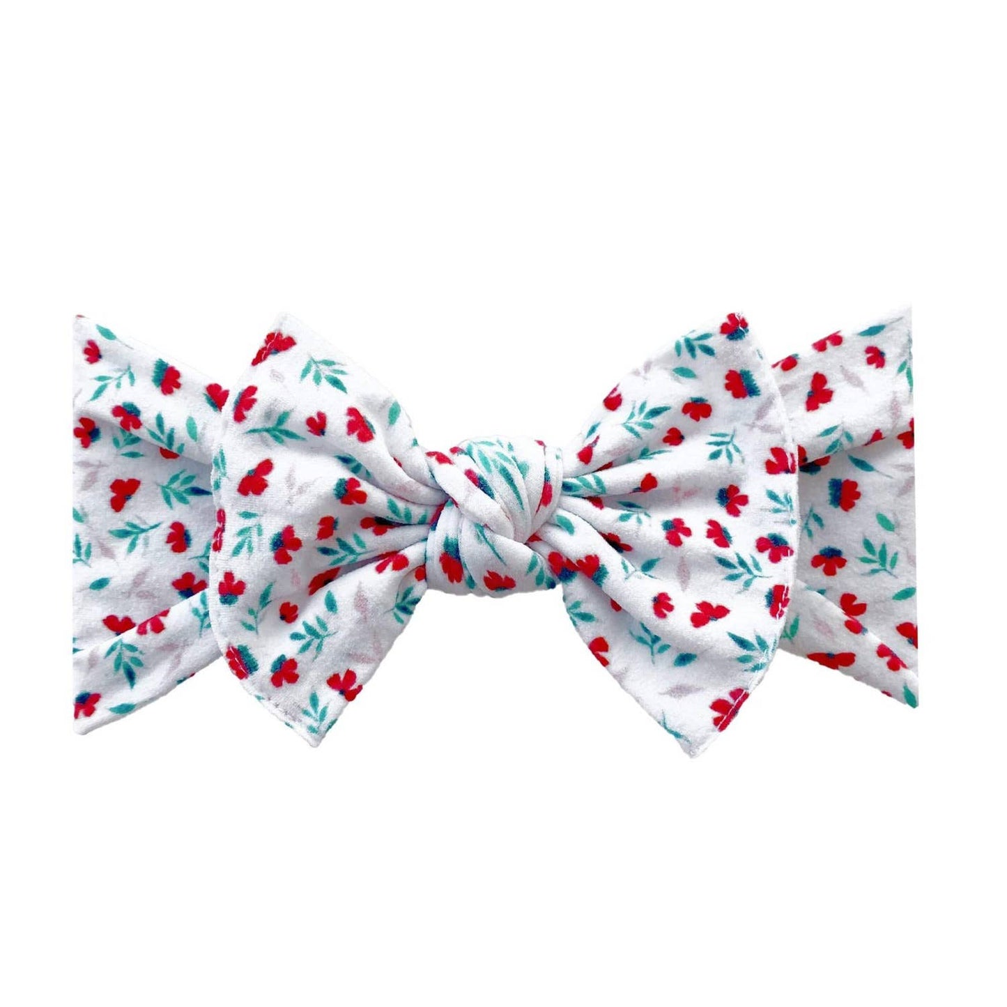 Baby Bling Bows - Baby Bling® Printed Knot soft nylon headband: Delilah
