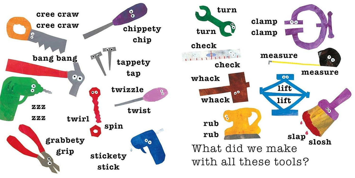 Hachette Book Group - Tap Tap, Bang Bang- Book (All About Sounds series by Emma Garcia)