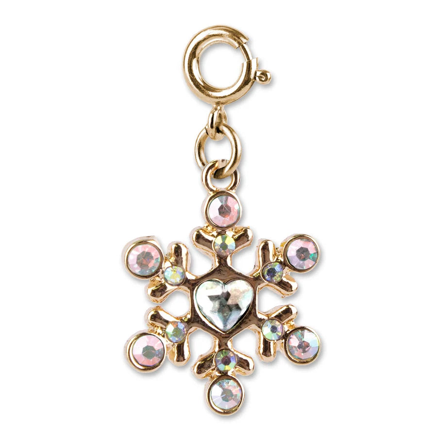 High IntenCity - Charm It! Gold Snowflake Charm
