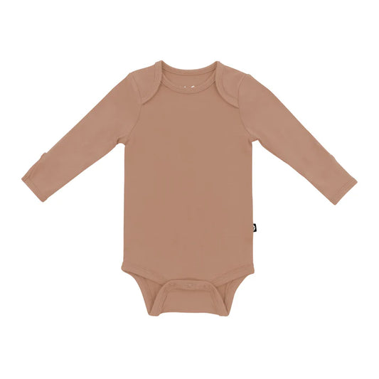 Kyte Baby - Long Sleeve Bodysuit in Latte