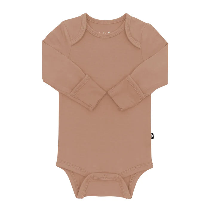 Kyte Baby - Long Sleeve Bodysuit in Latte