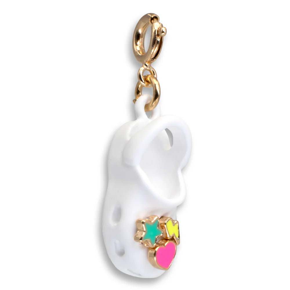 High IntenCity - Charm It! Gold Rubber Clog Charm