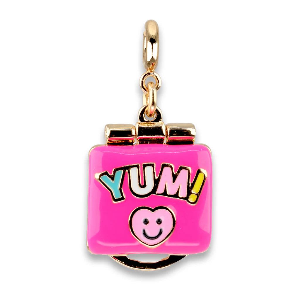 High IntenCity - Charm It! Gold Lunchbox Charm