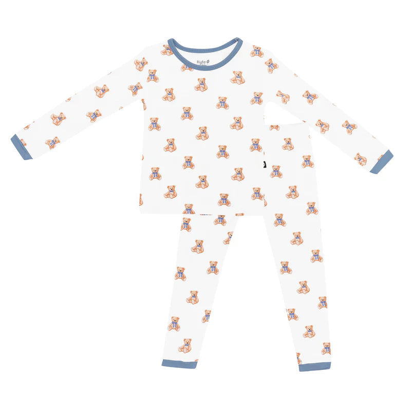 Kyte Baby - Teddy Bear Long Sleeve Pajamas