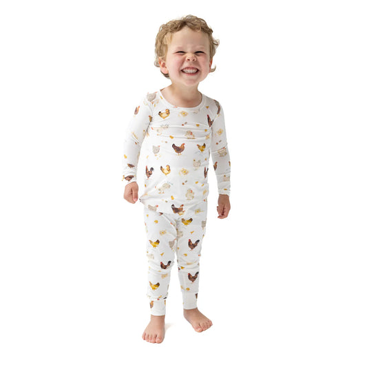 Angel Dear - Collector Chickens - Unisex - L/S Loungewear Set