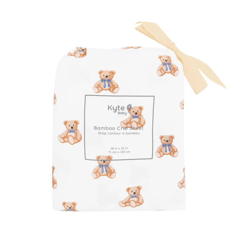 Kyte Baby - Crib Sheet in Teddy Bear