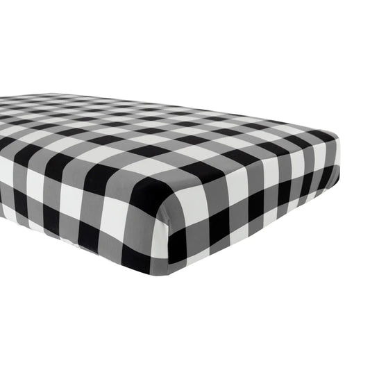 Kyte Baby - Midnight Plaid Fitted Crib Sheet