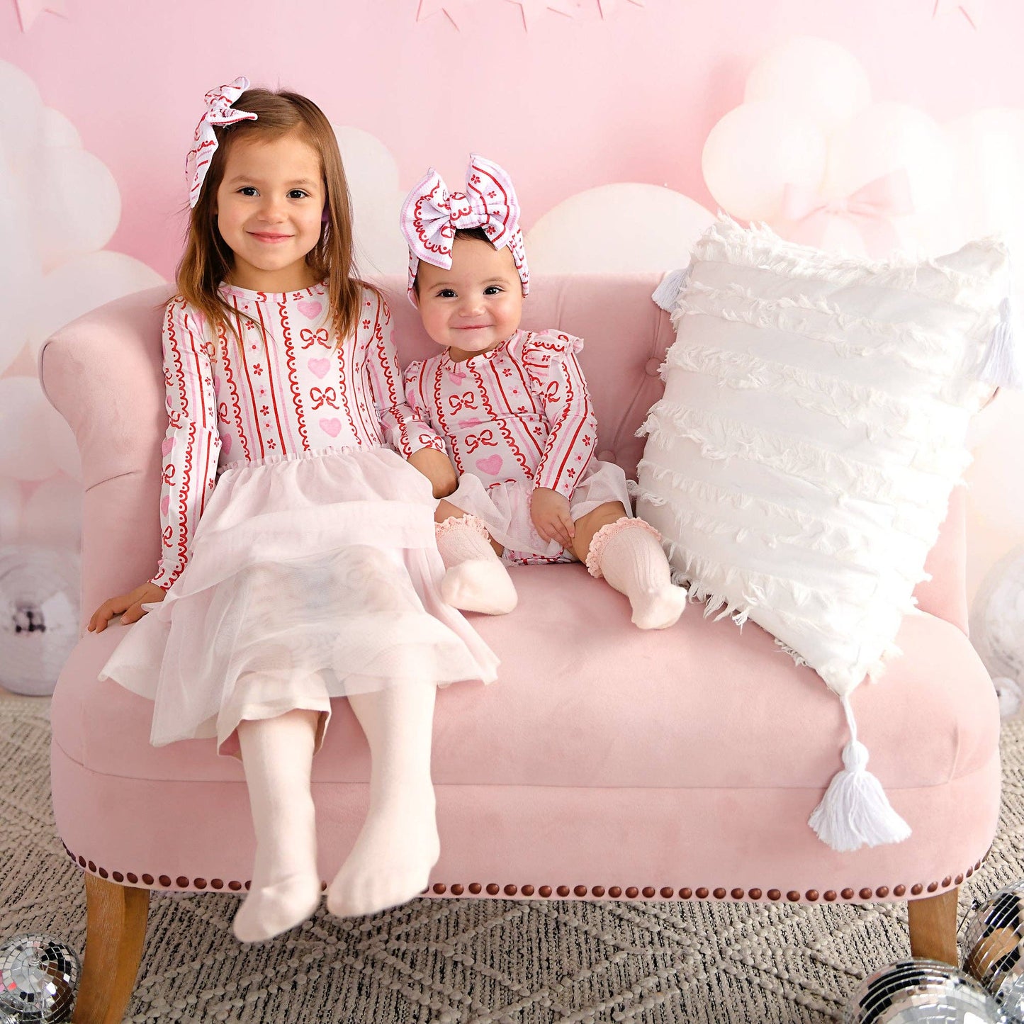 Gigi and Max - Hallie Tulle Tutu Dress Valentines Day Bamboo
