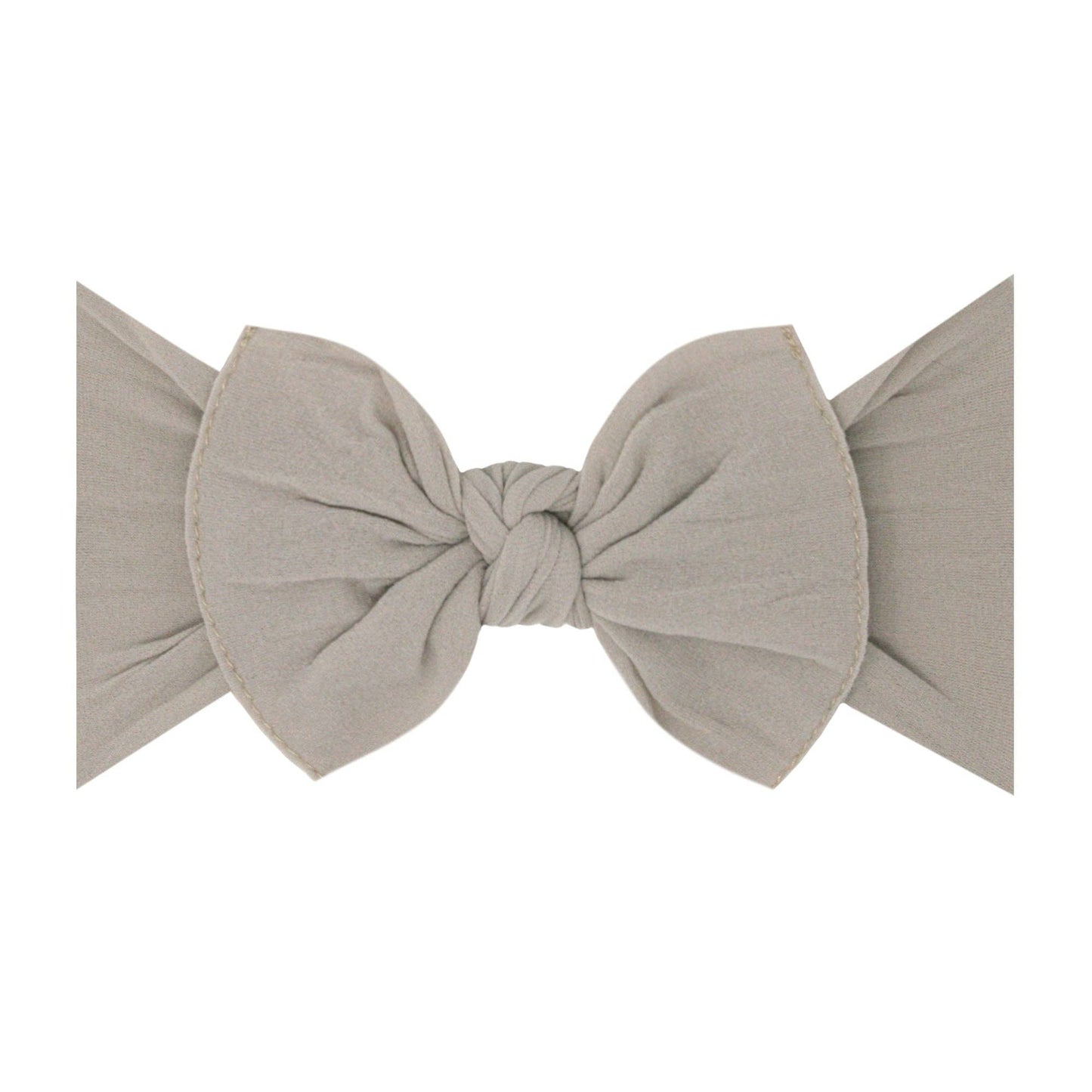 Baby Bling Bows - THE KNOT Soft nylon headband: mushroom