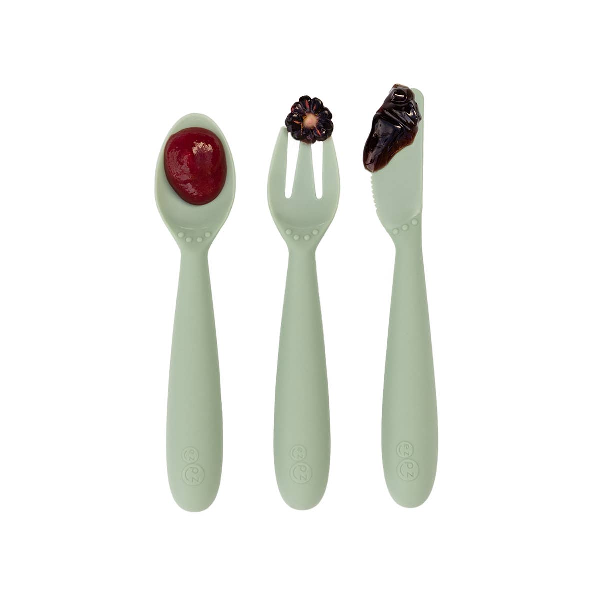 ezpz - Happy Utensils: Sage
