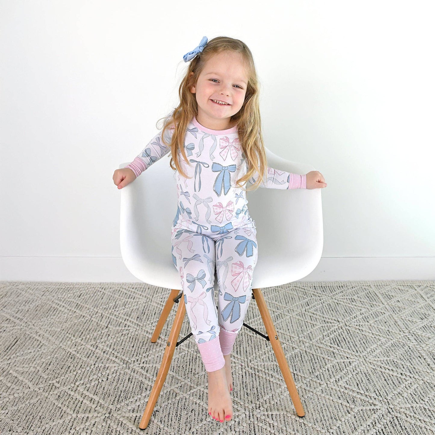Gigi and Max - Samantha Bows TWO PIECE - NO BUTTON Bamboo Kids Lounge