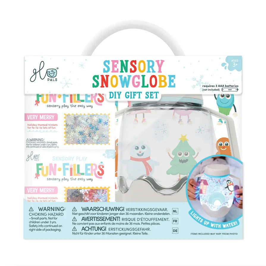 Glo Pals - Sensory Snowglobe DIY Gift Set