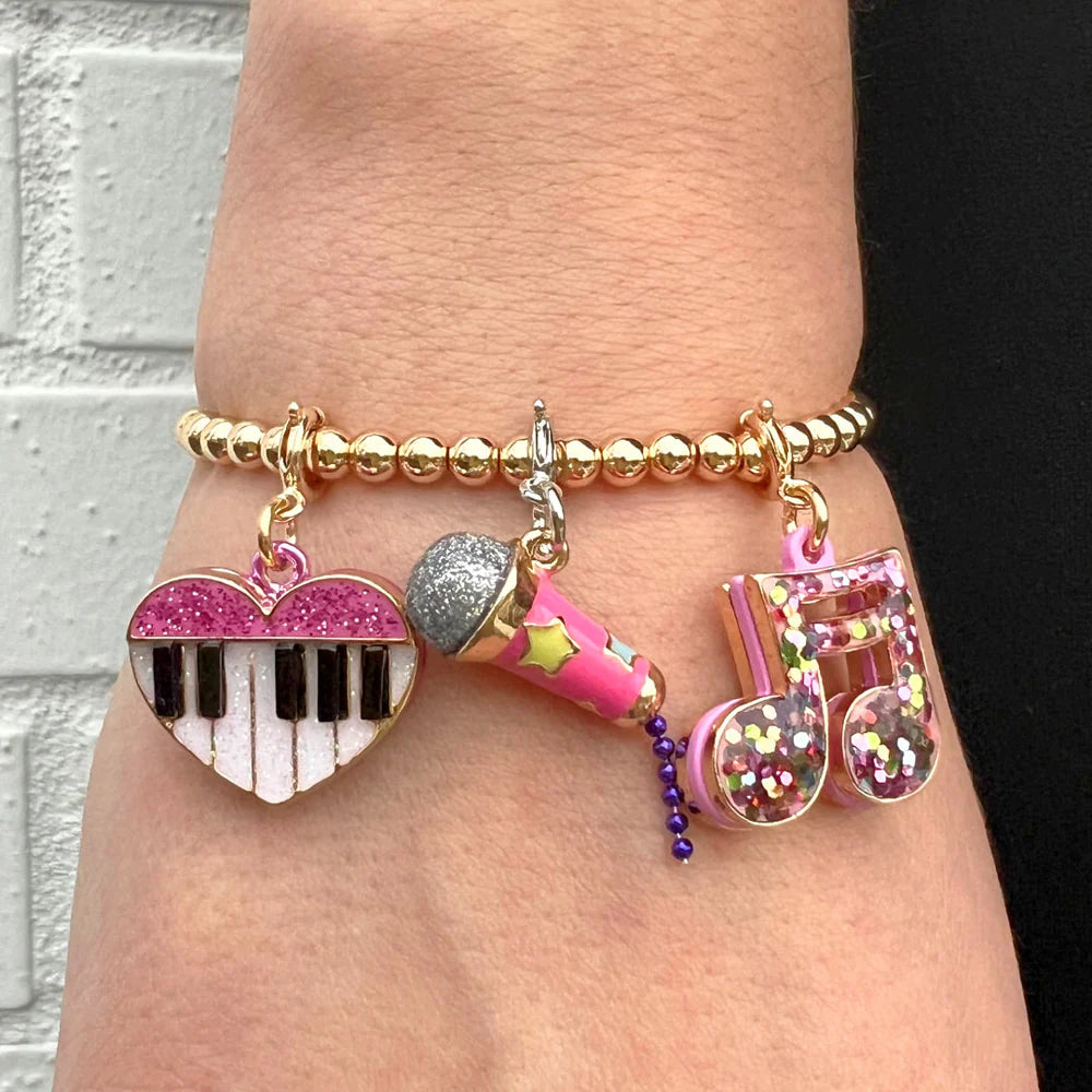 High IntenCity - Charm It! Star Microphone Charm