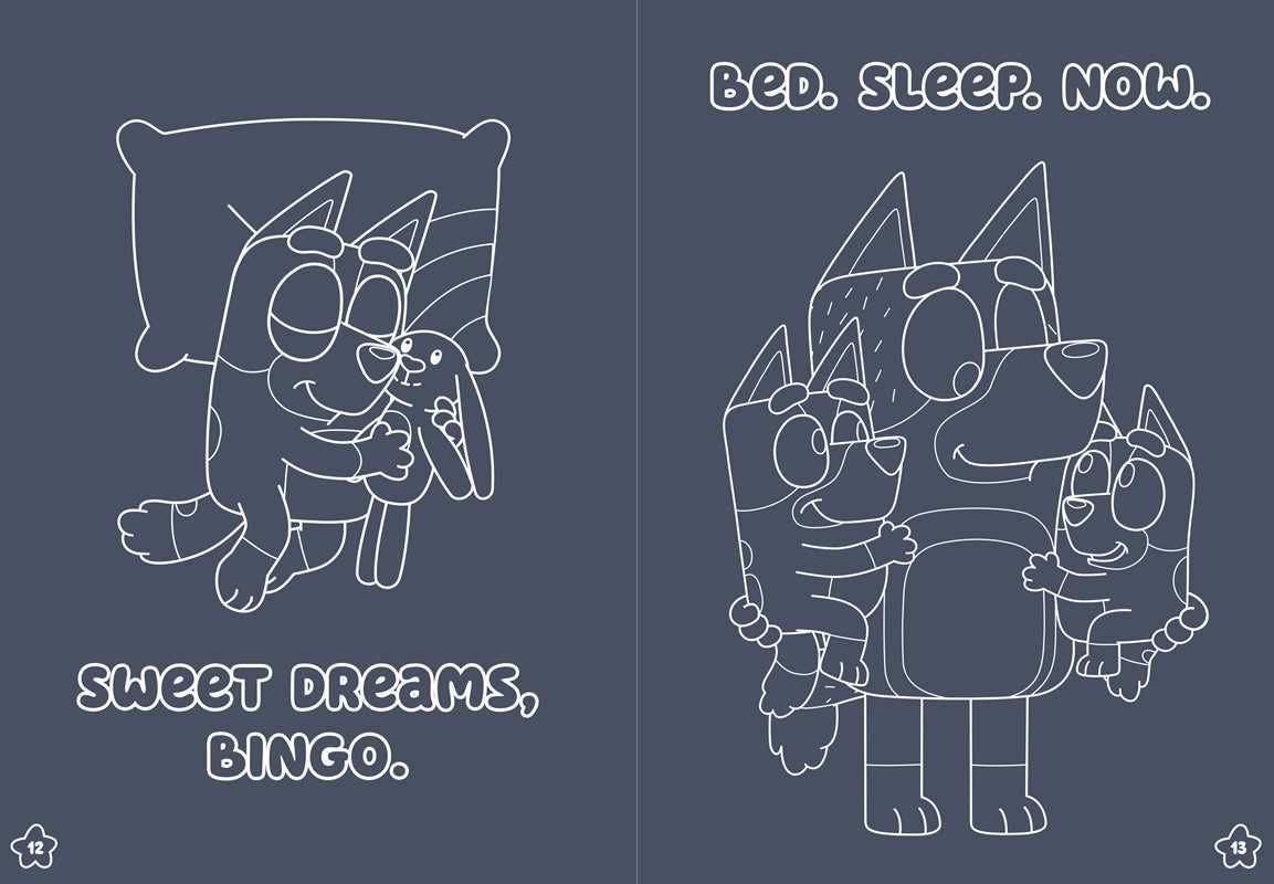 Simon & Schuster - Bluey: Sweet Dreams, Bluey by Maggie Fischer: Paperback; 48 pages / English