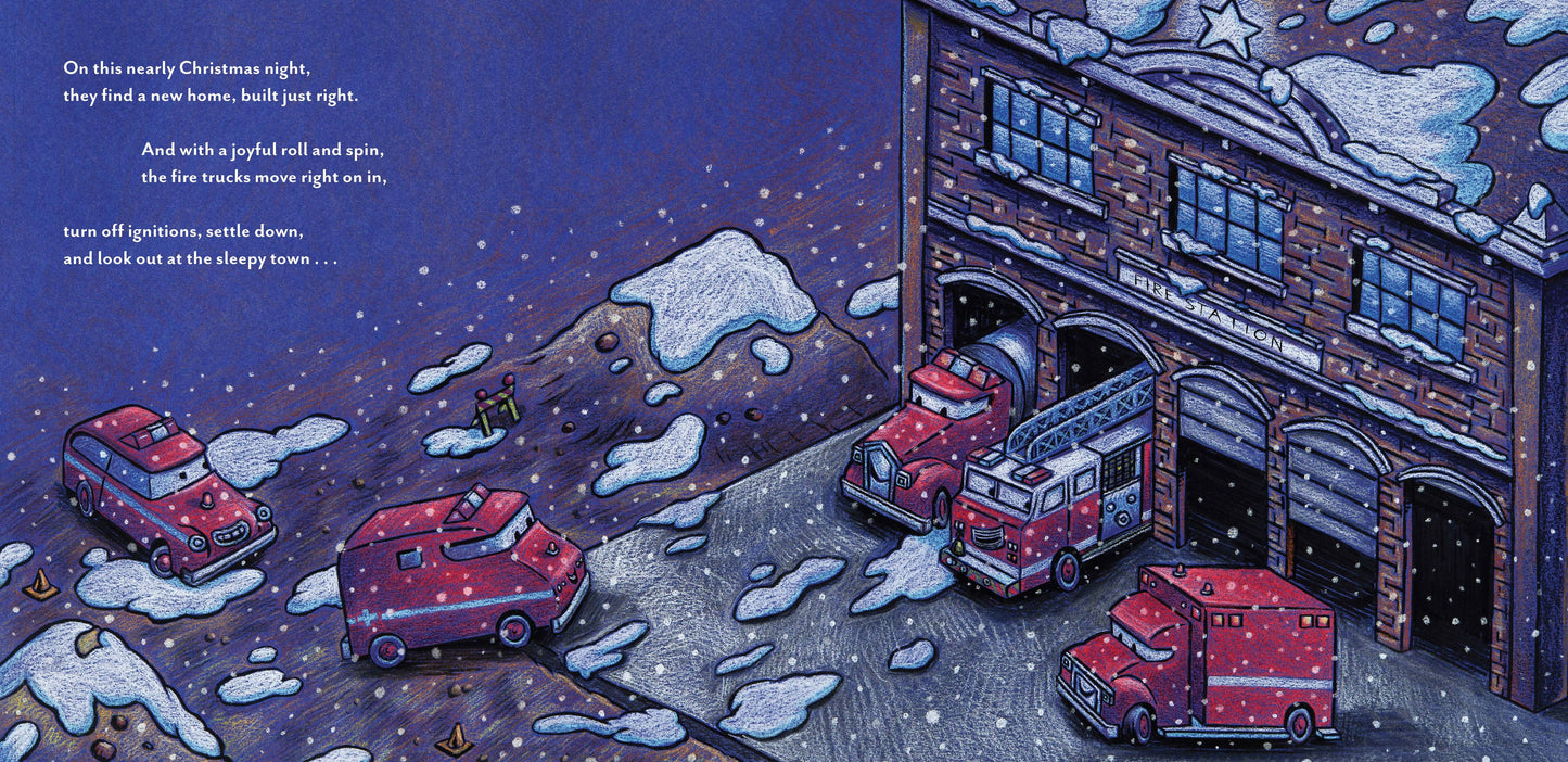 Chronicle Books - Construction Site on Christmas Night Book