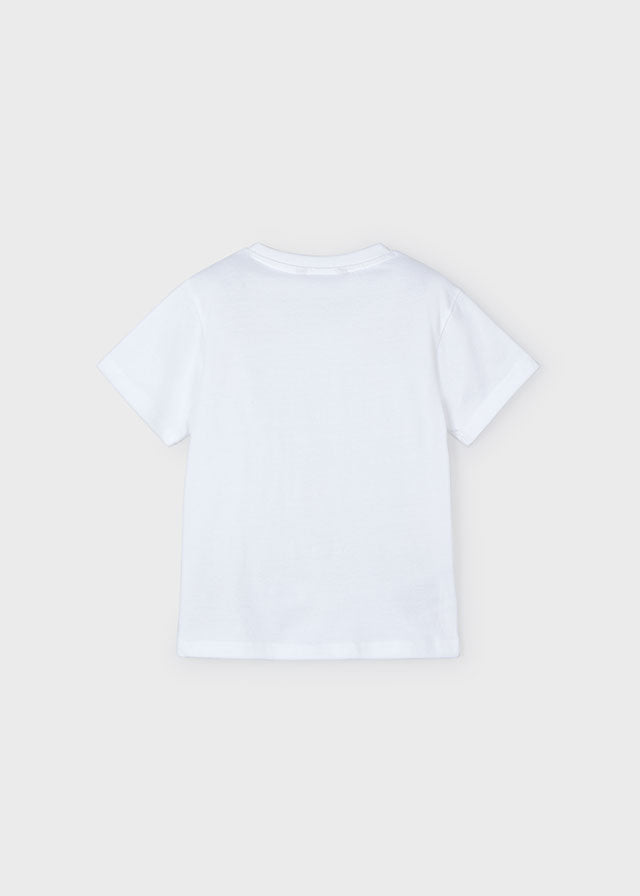 Mayoral - Fun White S/S T-Shirt