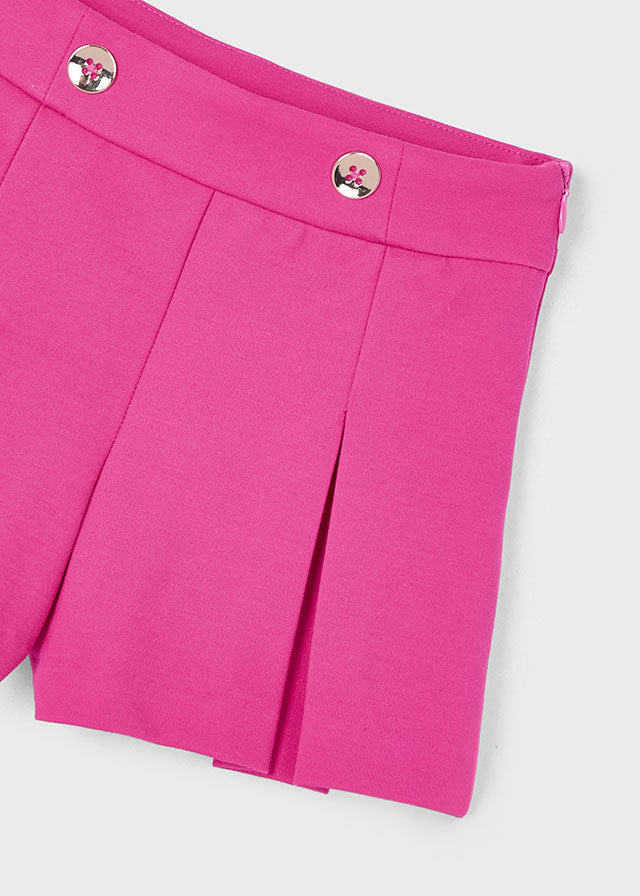 Mayoral - Magenta Knit Short Pants