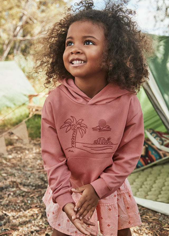 Mayoral - Guava Embroidered Pullover