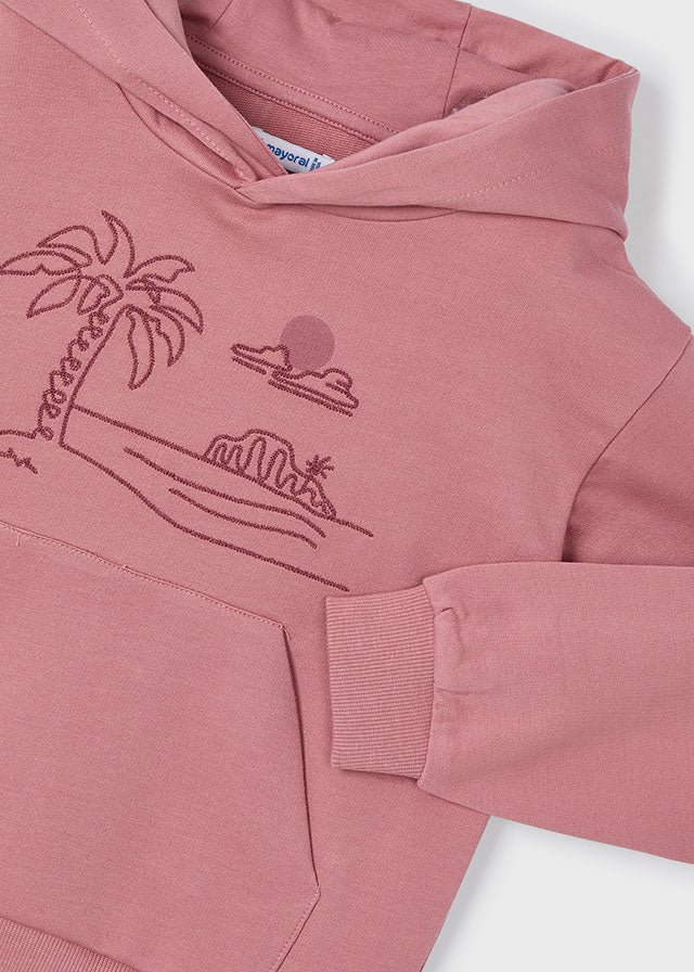 Mayoral - Guava Embroidered Pullover