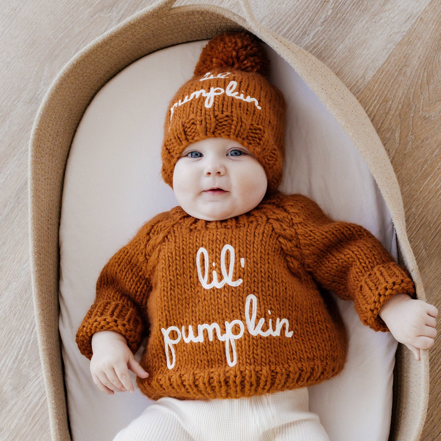 Huggalugs - Lil' Pumpkin Knit Sweater