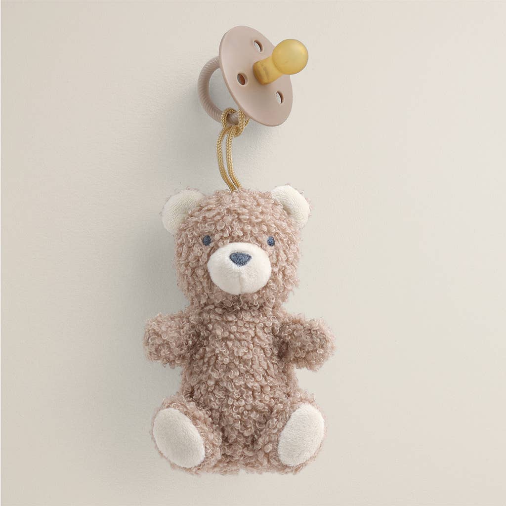 Itzy Ritzy - Bitzy Pal Natural Rubber Pacifier & Plush: Bear