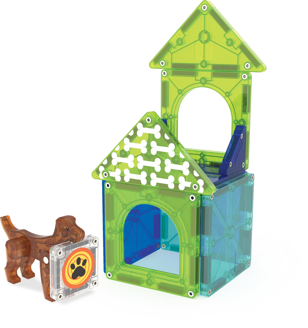 Magna-tiles - Dog House-13 Piece Set