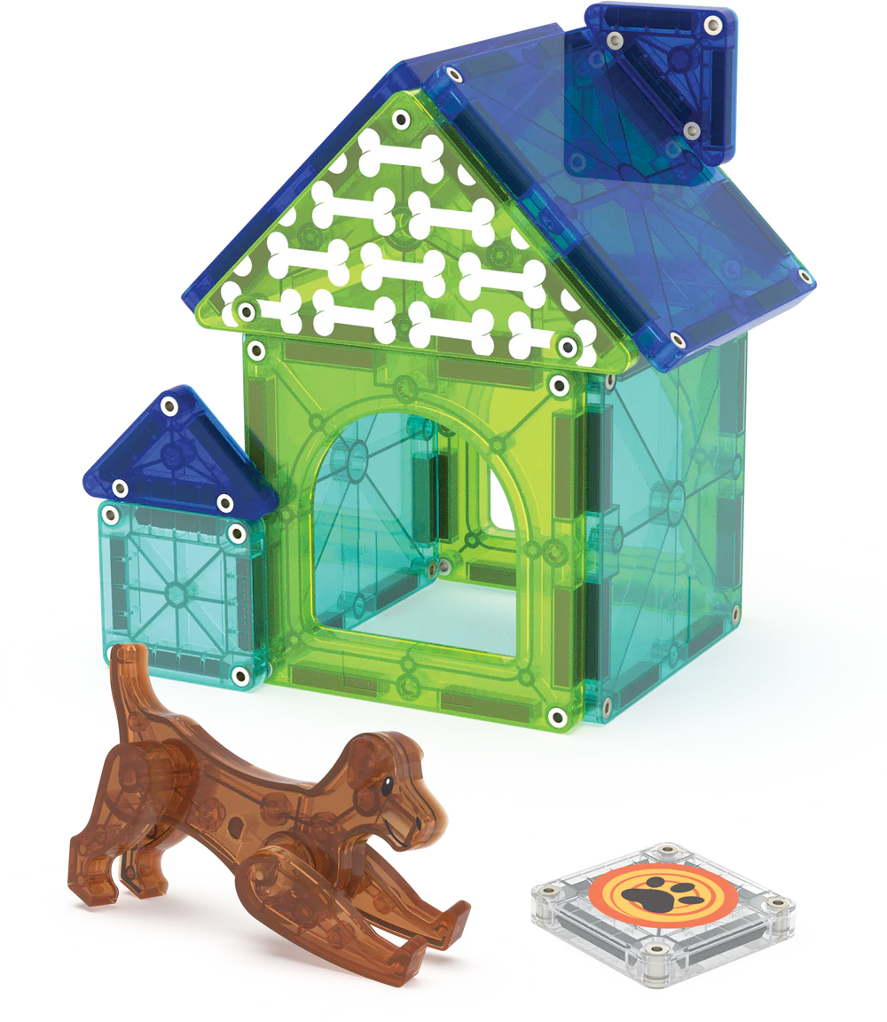 Magna-tiles - Dog House-13 Piece Set
