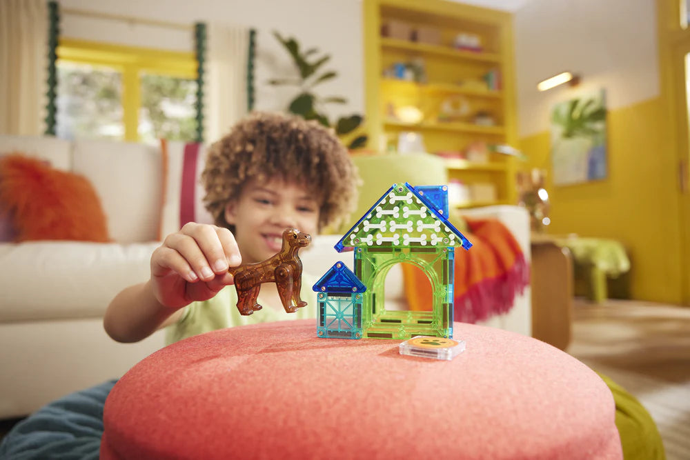 Magna-tiles - Dog House-13 Piece Set